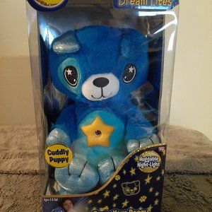 Star Belly Dream Lites, cuddly puppy, night light for kids, new, never used